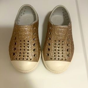 Native Girls' Jefferson Bling Glitter Sneakers